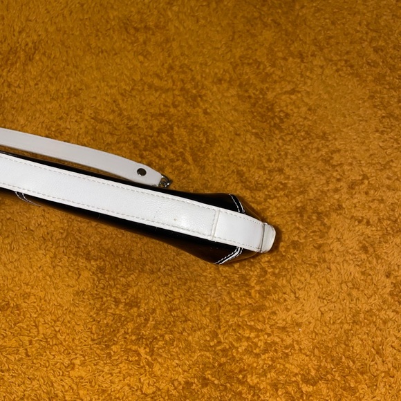 Via Spiga Black & White PVC Shoulder Bag - Picture 8 of 12